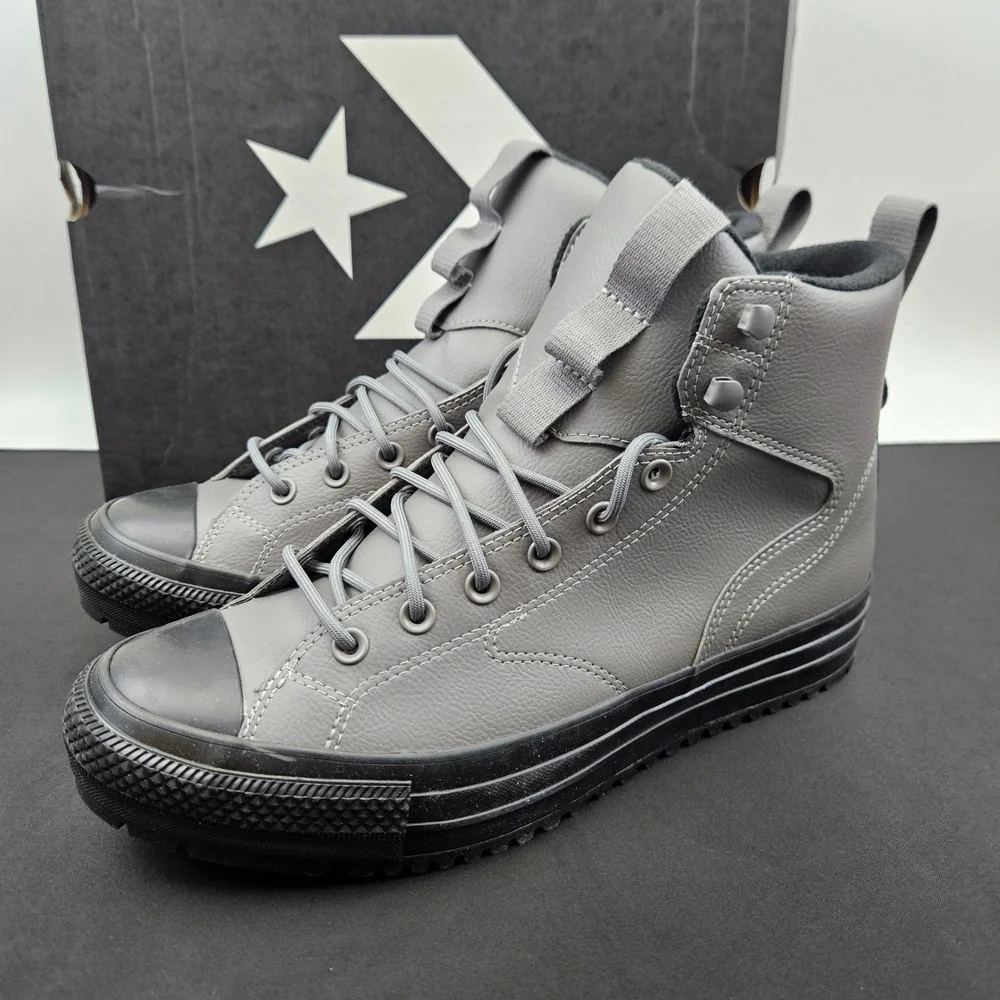 Converse Chuck Taylor All Star City Trek Iron Grey Boots A14617C Mens Sz 11 New